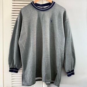 Vintage 90’s Polo Sport Ralph Lauren Grey Crewneck Sweater
